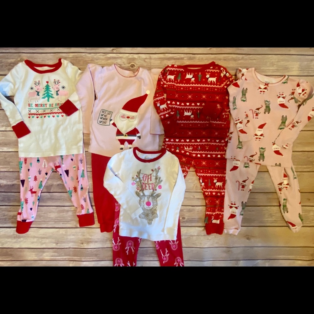 Toddler Girl Christmas Pajamas
